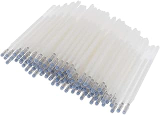 100 Pcs Heat Erasable Fabric Refills Patchwork Marking Pens High Temperature Disappearing Ink Fabric Markers for Embroider...