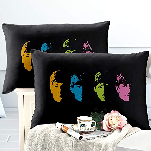 no!no! Beatles Bedding 3 Pieces Double Size Cartoon Duvet Cover Quilt with The Picture of Beatles +1 Pillowcase - Les Beatles, Paul McCartney, John Lennon, RIngo Starr, George Harrison no!no! Beatles Bedding 3 Pieces Double Size Cartoon Duvet Cover Quilt with The Picture of Beatles +1 Pillowcase – Image 7