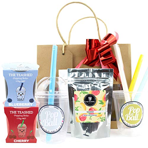 Bubble Tea Kit Gift Set with 6 Servings Bubble Tea Kit Gift Set with 6 Servings