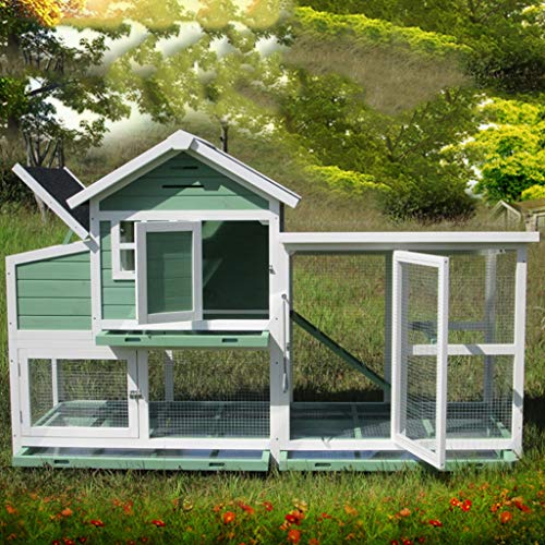 YCDJCS Chicken Coop Außen Huhn Cage Domestic große und schwere Pigeon Käfig aus Holz Breeding Box Pet Supplies Käfige… – Bild 3