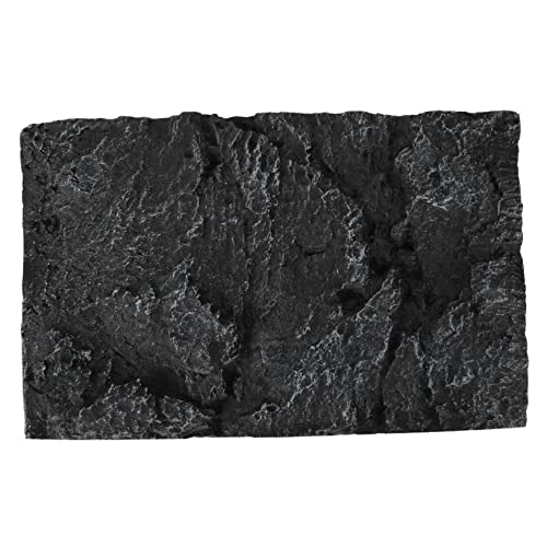 BCOATH Rock Aquarium Background Board for Fish Tank Durable PU Material Stylish Decoration for Aquariums and Reptile Tanks Fade Resistant Design for Stunning Displays