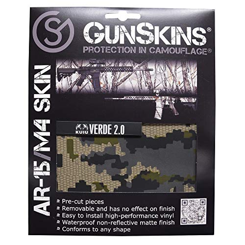 GUNSKINS 保護フィルム AR-15 M4用 ライフルスキン KUIU_WERDE_2.0