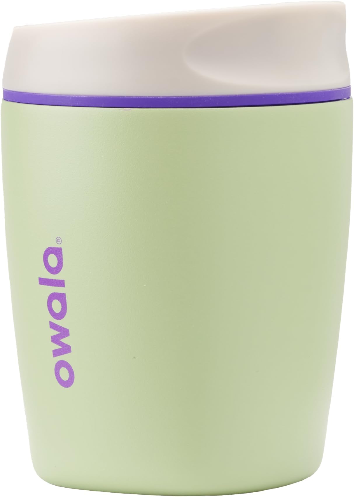 SmoothSip Insulated Stainless Steel Coffee Tumbler, Reusable Iced Coffee Cup, Hot Coffee Travel Mug, BPA Free, 10 oz, Green (Hip Cactus)