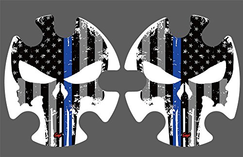 Geyi American Flag Thin Blue Line Wrestling Headgear declas
