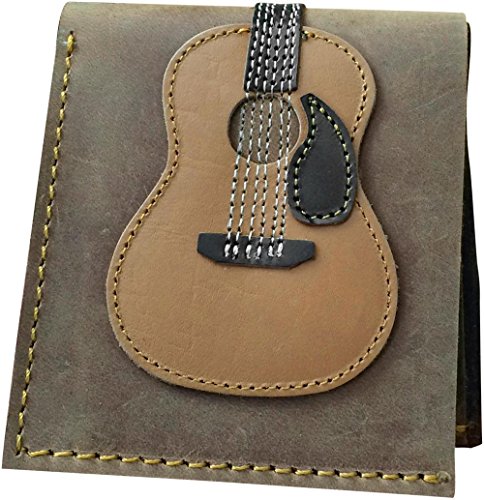 Axe Heaven Dreadnought Acoustic Guitar Wallet - Handmade - Genuine Leather2