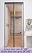 TheFitLife 36''x97'' Magnetic Screen Door Fits Doors up to 34''x96'' Max Full Frame Hook and Loop Heavy Duty Mesh