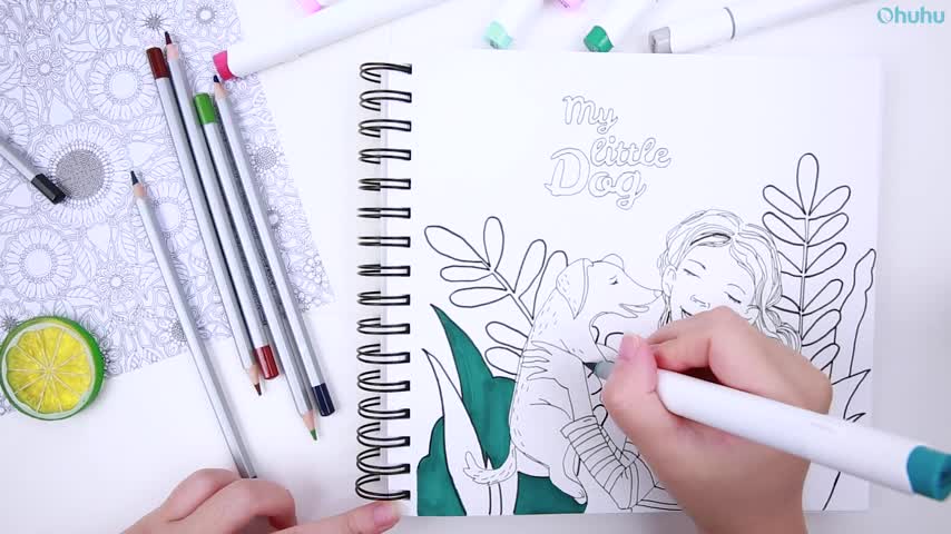 Amazon | Ohuhu スケッチブック 画用紙 アクリル絵具・水彩にも 200gsm