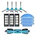 JIABIN Songz Store Aspirateur IL Filtre PA Filtrer la Face Principale Tissu de vadrouille Fit pour Cecotec Conga 3090 Aspirateur robotique Pièces filtrantes