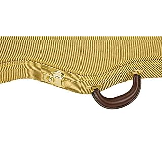 Fender® »TELECASTER® THERMOMETER CASE« Étui de style années 50 pour guitares électriques – Couleur: Tweed - Les Beatles, Paul McCartney, John Lennon, RIngo Starr, George Harrison Fender® »TELECASTER® THERMOMETER CASE« Étui de style années 50 pour guitares électriques - Couleur: Tweed – Image 2