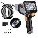 【Multifunction Endoscope】Diseño de agarre humanizado, sin conexión Wi-Fi o descarga de software de controlador, tarjeta de memoria 32G que admite imágenes JPEG y grabación de vídeo MPEG-4, regalamos gratis una tarjeta TF de 32 GB, en la parte superior de la cámara se pueden colocar imanes y ganchos para que puedas grabar objetos en pequeños huecos.