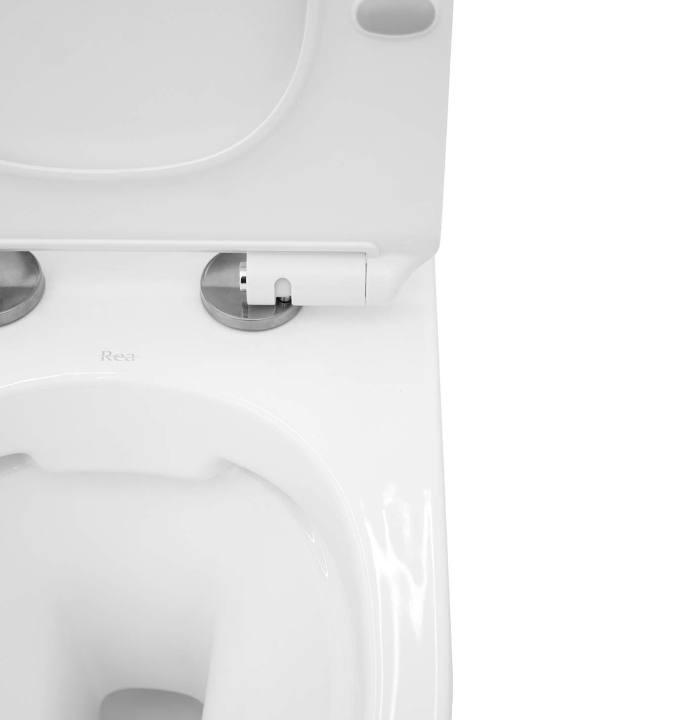 MA-Trading vbchome autolimpiable baño Incluye Asiento de inodoro suspendido de cierre absenkautomatik Tapa de duroplast + extraíble spülrandloses pared inodoro sin unterspül borde