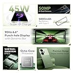 itel-P55-4G-Upto-16GB-RAM-with-Memory-Fusion-256GB-ROM-50MP-AI-Dual-Rear-Camera-8MP-Front-Camera-45W-Charger-with-5000-mAh-Battery-Dynamic-BarUFS-22-Royal-Green