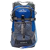 American Outback 2L Hydration Hiking Backpack, Blue (XHB-049-Blue)