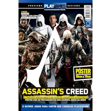 Capa do livro Superpôster PlayGames - Assassin´s Creed