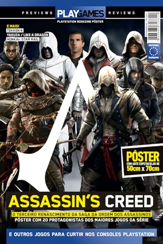 Assassin´s Creed (Versão lisa, sem dobras, enviada em tubo protetor) – Superpôster PlayGames: