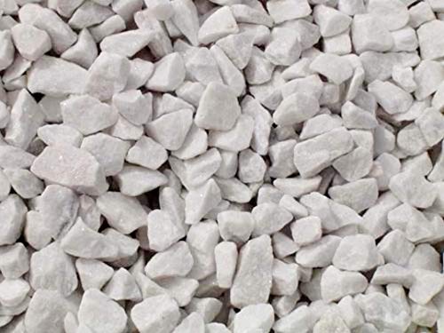 Piedra Grava Blanca (99%) Blanco Natural (20kg)