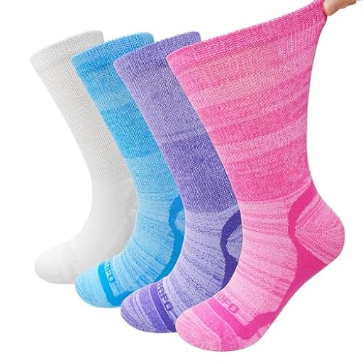 ZFSOCK Calcetines Diabeticos Hombre Mujer: Sin Goma Sin Costuras Sin Elástico Algodón Confort Acolchado De Felpa Calcetines de Ajuste Holgado, Brillante 4 Pares Tamaño 39-42 | Ya disponible en tu tienda friki favorita! En mundofriki.es!