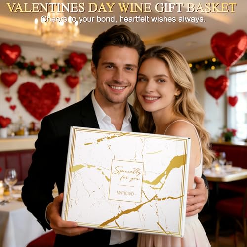 Image of Wine Lovers Gifts Basket for Women Birthday Gifts, Wine Cooler Bag Gift Set | Christmas Wine Basket Gift Set for Women Wine Lovers Mom Friend, Wines Tote Bag Carrier w / Tumblers & Wines Accessories Set
