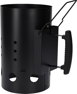 Bambelaa! Encendedor de carbón para barbacoa, encendedor de barbacoa, chimenea, chimenea, barbacoa, barbacoa, barbacoa, carbón vegetal, horno, encendedor, carbón vegetal, accesorio XXL, grande, con