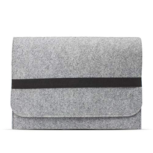 Schutzhülle für HP Probook X360 Tasche aus Filz 11,6 Zoll Filztasche Case Sleeve Soft Cover Schutztasche Sleeve, Farbe:Grau