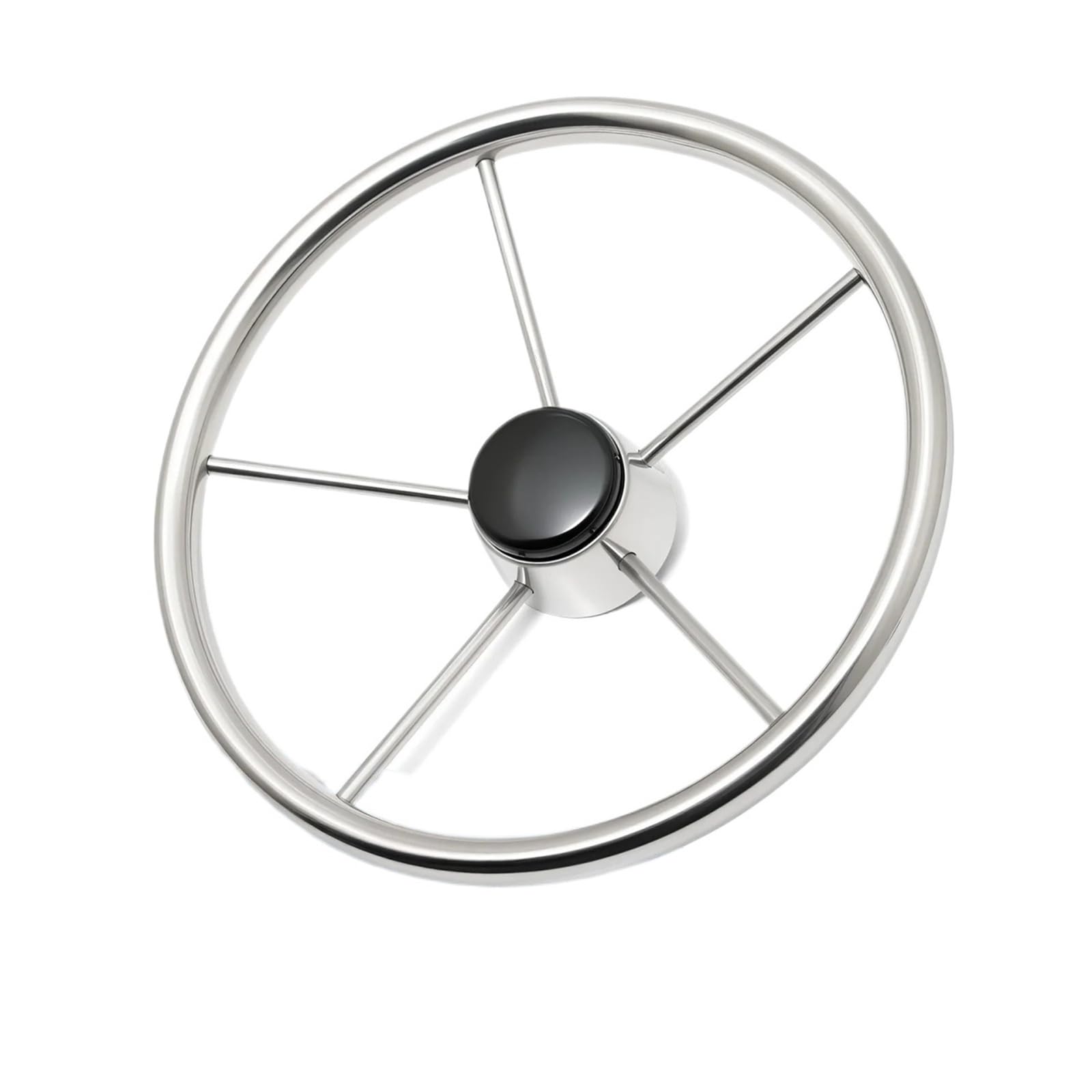 Compatibile volante in acciaio inossidabile lucidato a 5 razze for barche