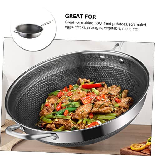 Wok de Acero Inoxidable Zerodeko con Diseño Antiadherente miniatura 4
