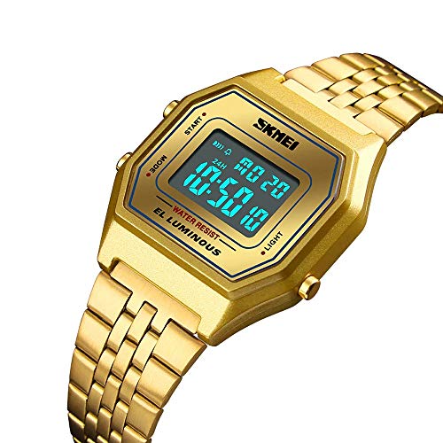Relógio Feminino Skmei Digital 1345 - Dourado