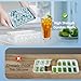 WIBIMEN Ice Cube Tray with Lid and Bin - Round Ice Trays for Freezer with Lid - Ice Cube Trays for Freezer with Ice Container (1