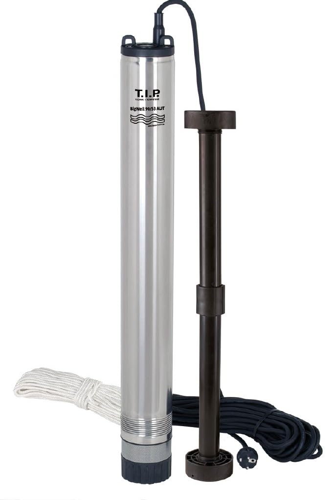 Pompa Sommersa MSW Per Pozzo - 550W, 6000 L/h, Acciaio Inox, Profondità 57m - Foto 4