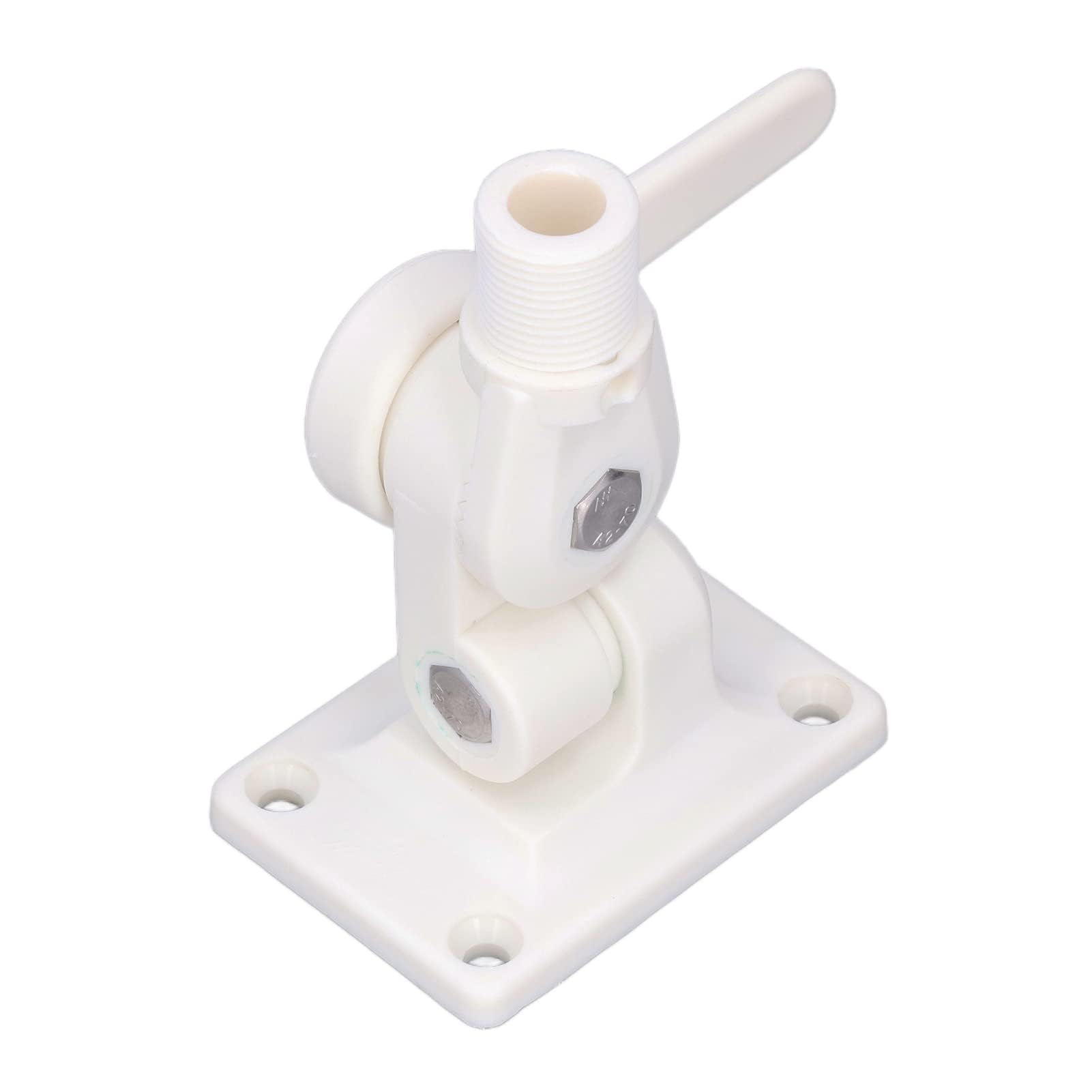 Supporto per Antenna Marina VHF Base di Montaggio Regolabile per Barche Marine
