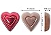Red Foil Wrapped Premium Solid Milk Chocolate Hearts - 1 Lb. - Approx. 60 Pcs.