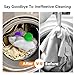 Laundry Balls Set, Natural Non-Chemical Detergent Wash Balls for Washing Machine Eco Friendly Washer Ball, Set of 2