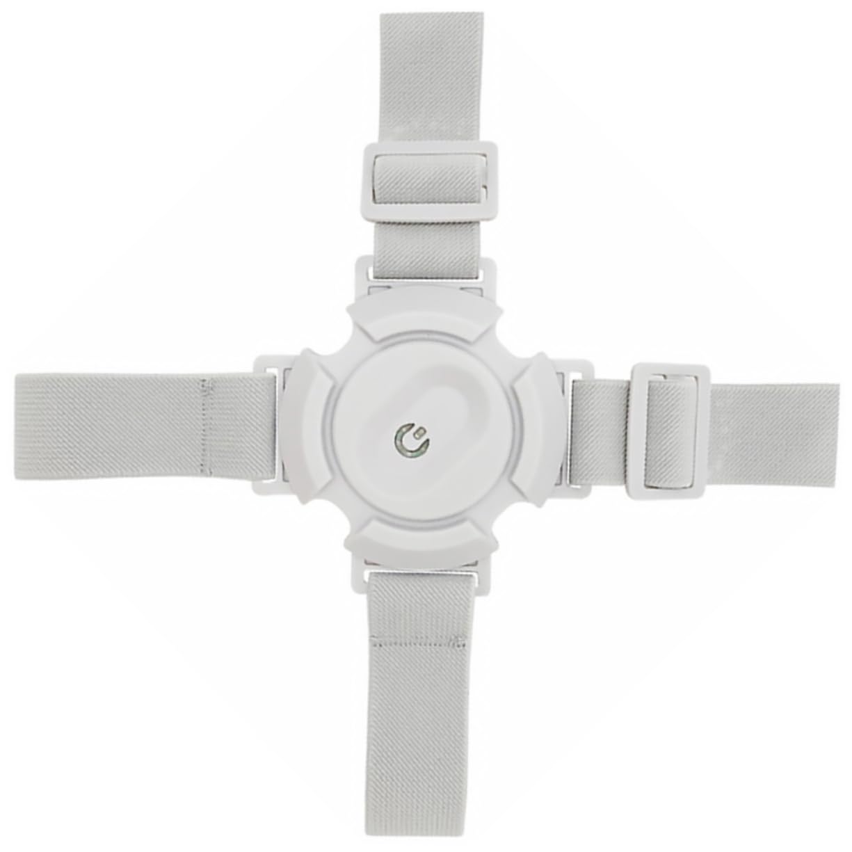 NOLITOY Posture Straps for Men Mens Girdle Sitting Position Hump Kickstand Intelligent Sensor Vibration Reminder Posture Correct Belt Position Rectifier White Abs