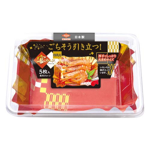 東洋アルミエコー 宴ケース 四角大5枚入×10個 東洋アルミエコー 宴ケース 四角大5枚入×10個