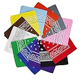 55x55cm, Puede ser utilizado para muchos propósitos como una máscara, una bufanda , cinta de cabeza, Pulsera, Atar en bolsos, mochilas o un torniquete. Mantén tu cabeza o cuello caliente, luce a la moda, y mantén tu cabello fuera de tu cara.