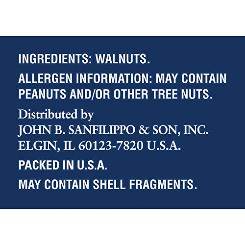 Image of Fisher Chef's Naturals Chopped Walnuts 2 Lb,100% California Unsalted Walnuts for Baking & Cooking, Healthy Snacks for Adults,Resealable Bag, Vegan Protein,Keto Snack, Chopped Nuts,Topping (Pack of 2)