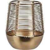 Taille compacte : avec une hauteur de 12 cm et un diamètre de 10 cm, ce photophore est compact et s'adapte à n'importe quelle table, étagère ou rebord de fenêtre