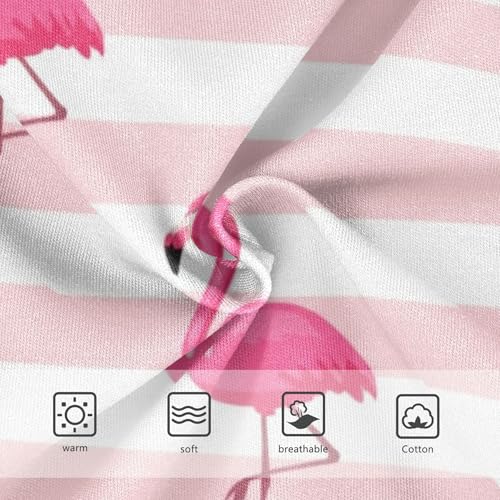 Bright Toddler Girls Underwear 2t Cotton Little Girl Panties Pink Flamingos Leg Briefs Girls Undies3