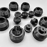 Replacement Buttons Suction Cups for Hawk Helium Climbing Sticks (Black, 8 Pack)