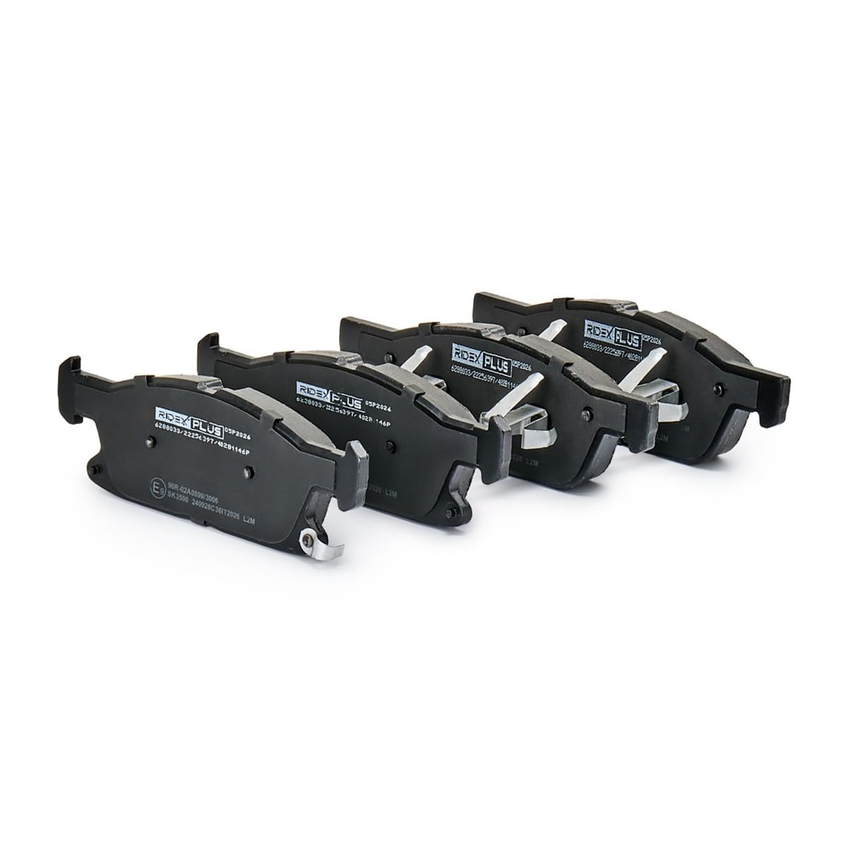 RIDEX PLUS 402B1146P Juego para eje Juego de pastillas de freno Delantero Compatible con FORD Kuga Mk3 DFK