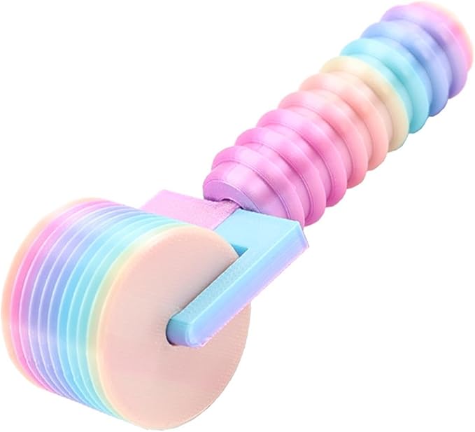 Painting Roller Presswerkzeug Andruckroller Zubehör Kunstwerkzeug Tragbar Aus Leichtem PP- Ergonomischer Roller für DIY Diamantbilder & Kreuzstich für 5D Diamantmalerei, Bunt