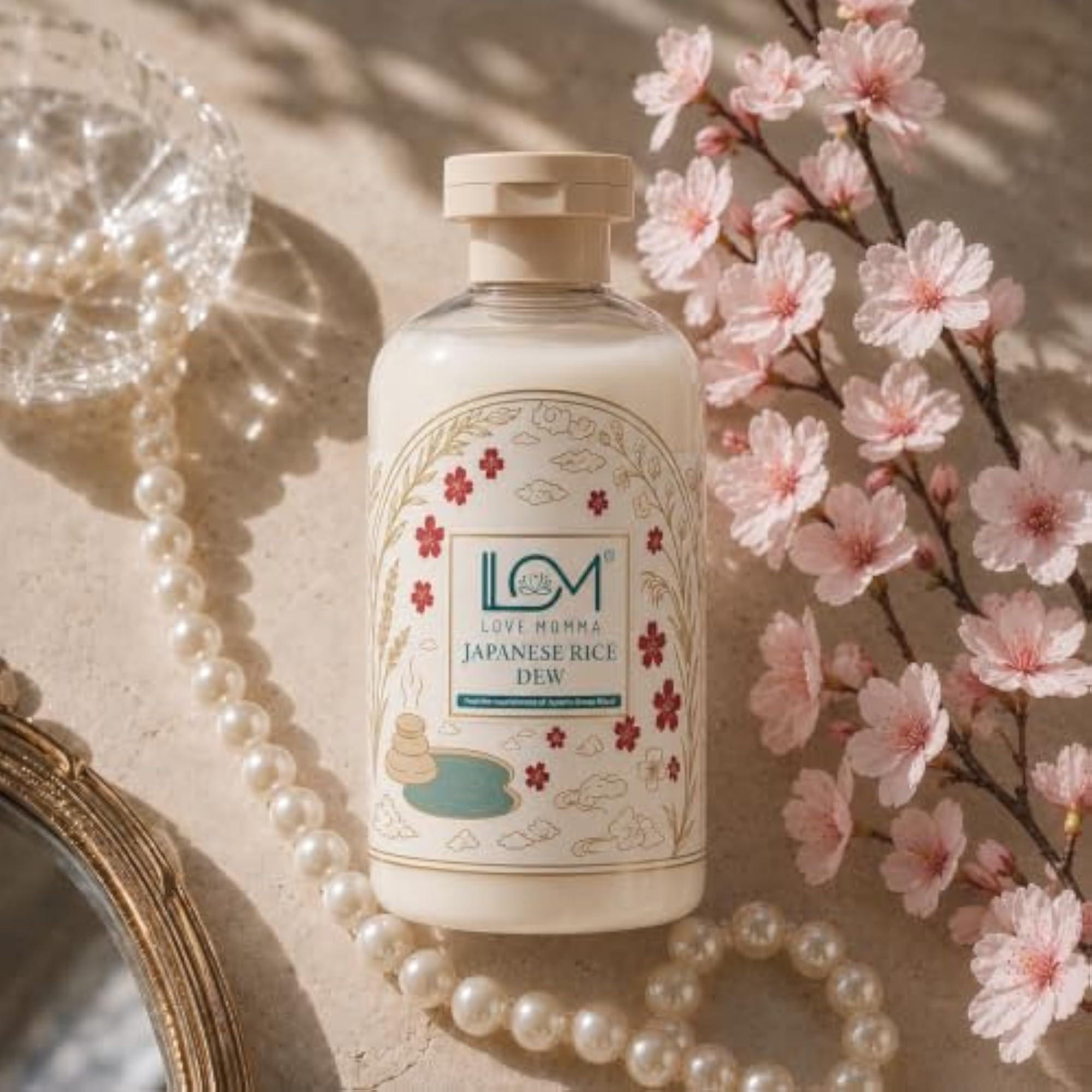 Japanese Rice Dew Shower Gel with Rice & Silk Protein