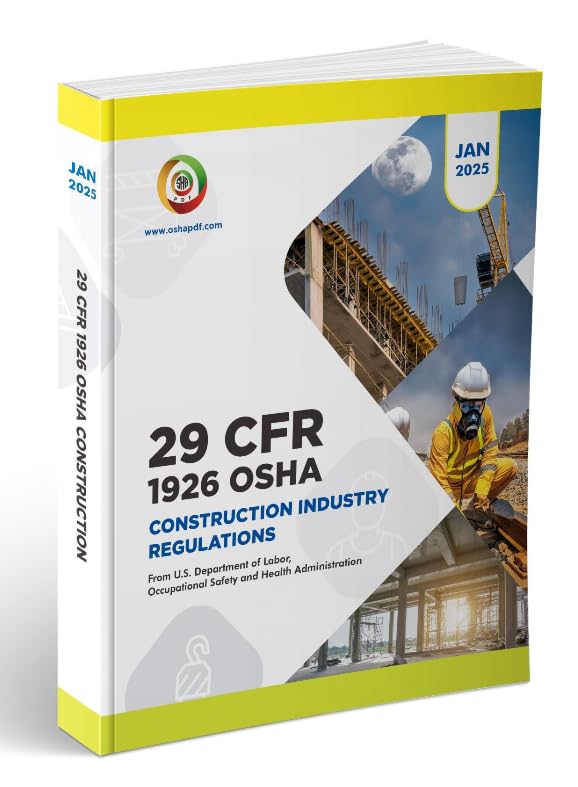 OSHA 1926 Construction Industry January 2025 Book
