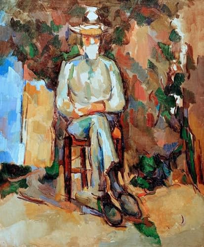 Peinture Poster Impression Paul Cézanne pour salon moderne et contemporain