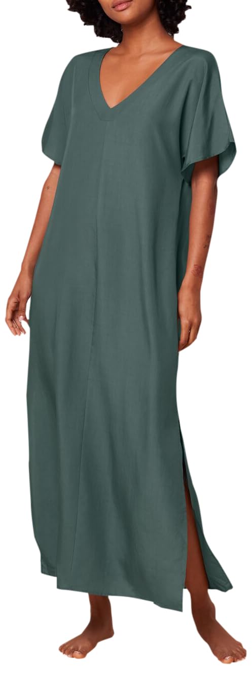 Triumph Beach MyWear Maxi Dress sd Smoky Green, Smoky Green, 6