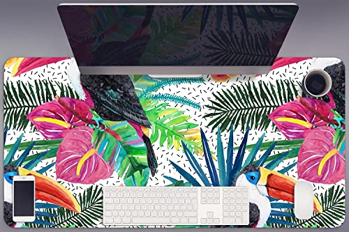 Sous-main bureau 90x45cm anti-rayures pour protéger votre table de travail