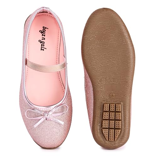 Image of Girl's Stylish Ballerinas, White, 24
