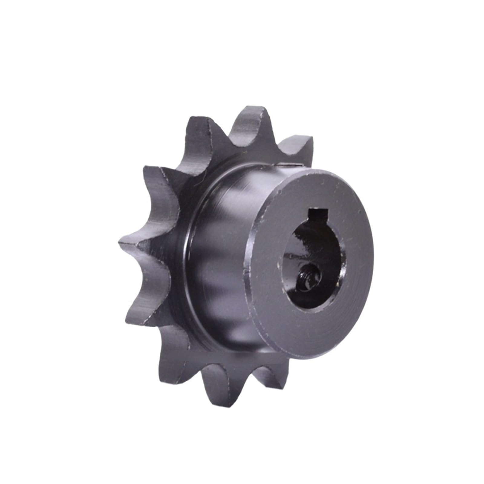 Bevel Gear Pinion Hardware Mechanical 1pc 18T 08B 18 Teeth Industrial Drive Sprocket Wheel Steel Chain Gear Keyway Bore 14-32mm(22mm (Keyway 6mm))
