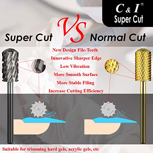 Punta grande para taladro de uñas Super Cut miniatura 3