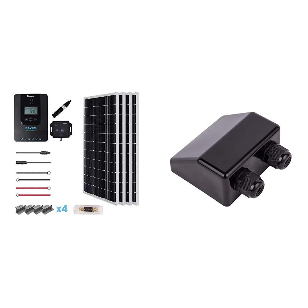 Buy Renogy 400 Watt 12 Volt Off Grid Solar Premium Kit & Cable Entry